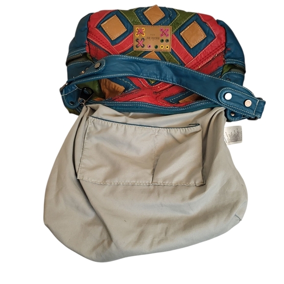 Nicole Lee ESTHER PATCHWORK Hobo Bag - Picture 7 of 14